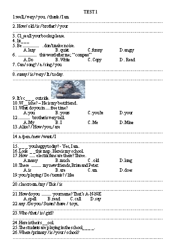 21 Đề ôn thi IOE Lớp 3